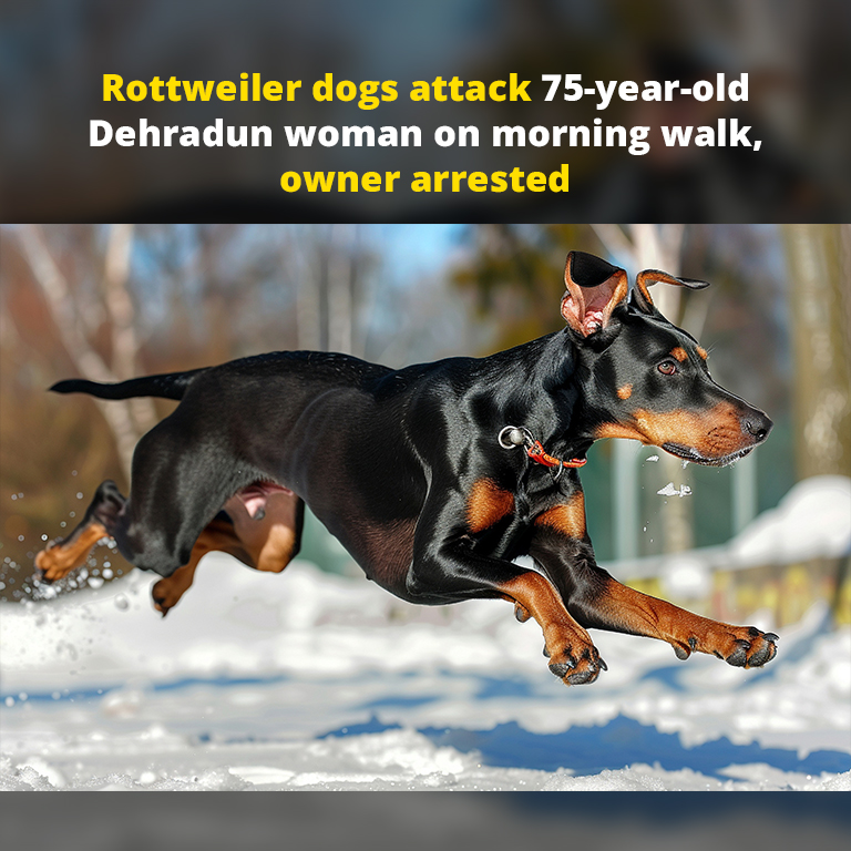 Rottweilers Attack Elderly Woman