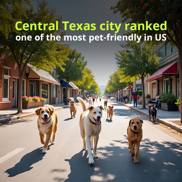 pet-friendly cities in Central Texas