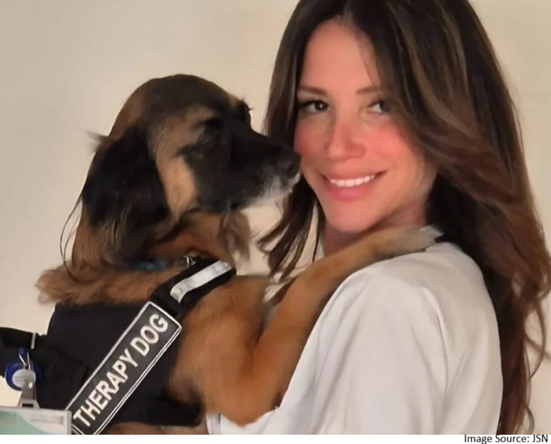 therapy dog hospital