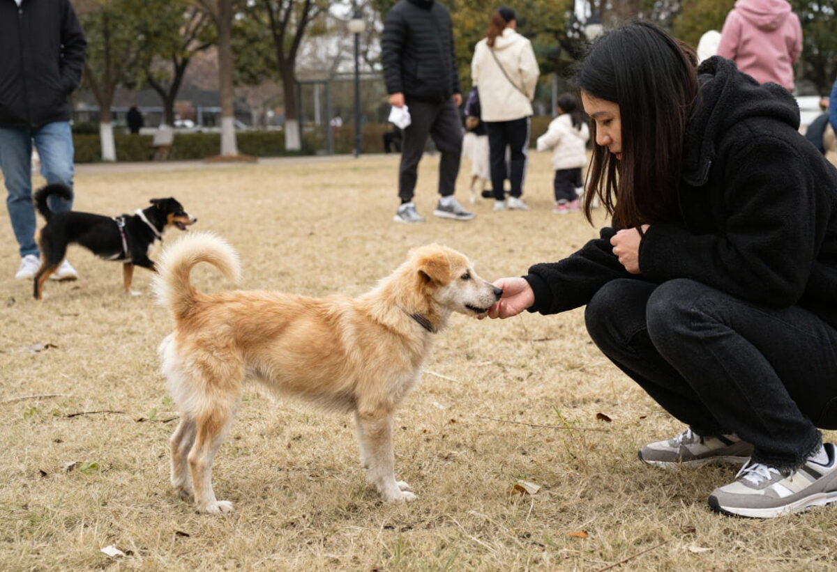 stray dog adoption