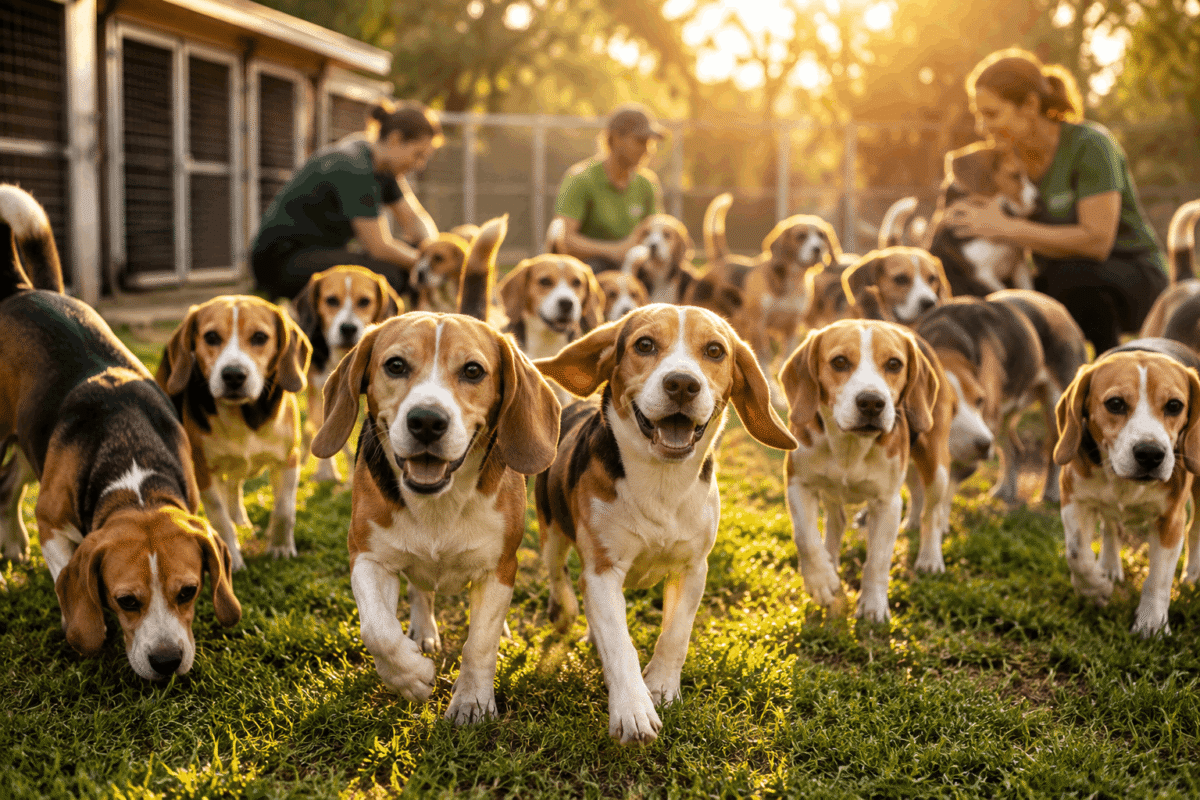 beagle rescue story