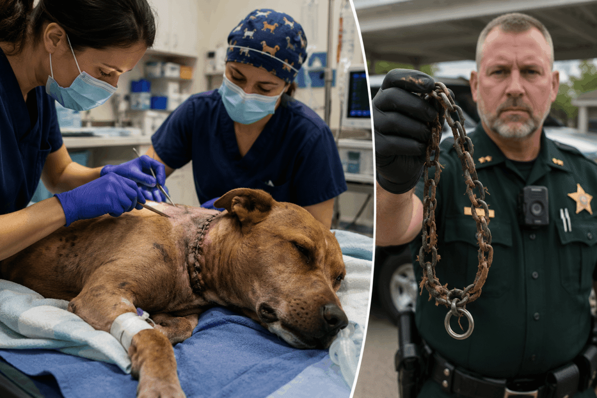 Rescued Dog Surgery