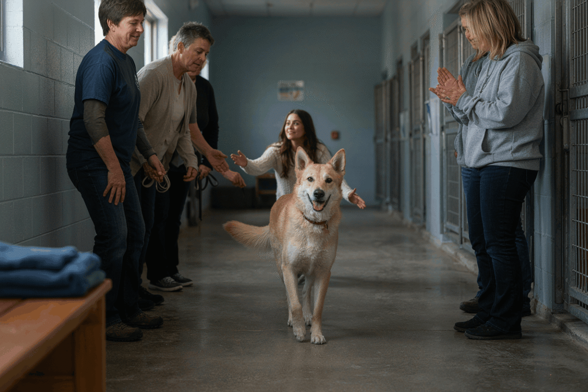Adopted Dog
